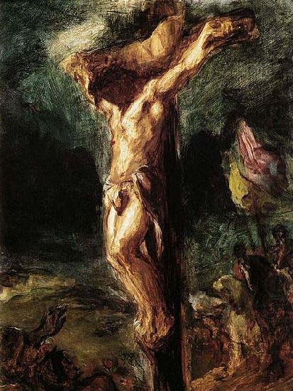 Eugene Delacroix Christ on the Cross china oil painting image